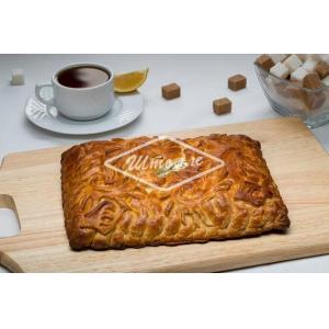 Пирог курица и ананас